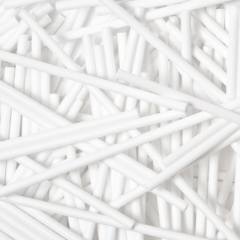 CakePop Sticks - Kunststoff Weiss 15cm